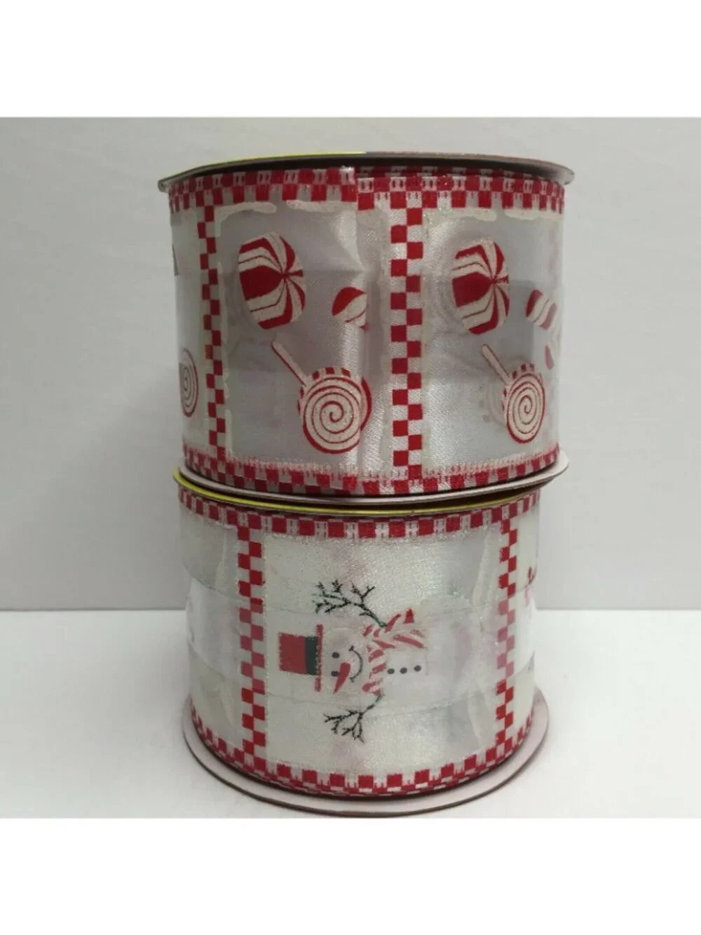 Santas Workshop peppermint snowmen